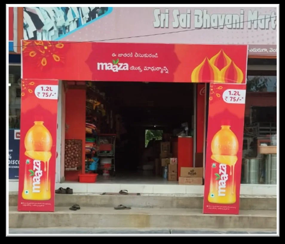 Arch Maaza — work by Shristi Advertising, Tirupati