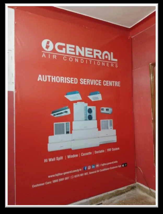 Digital General Ac — work by Shristi Advertising, Tirupati