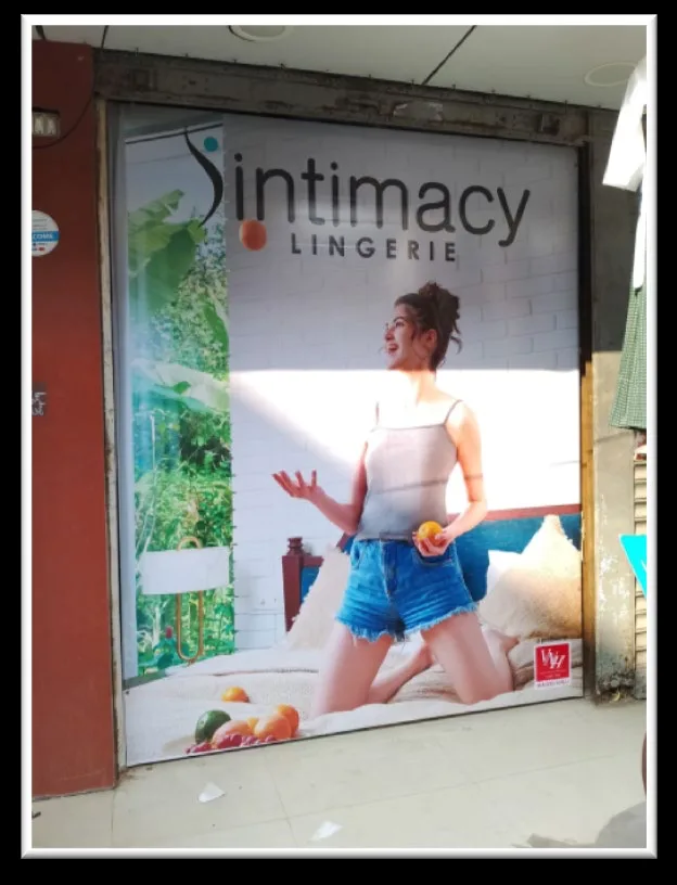 Digital Intimacy Backlit — work by Shristi Advertising, Tirupati