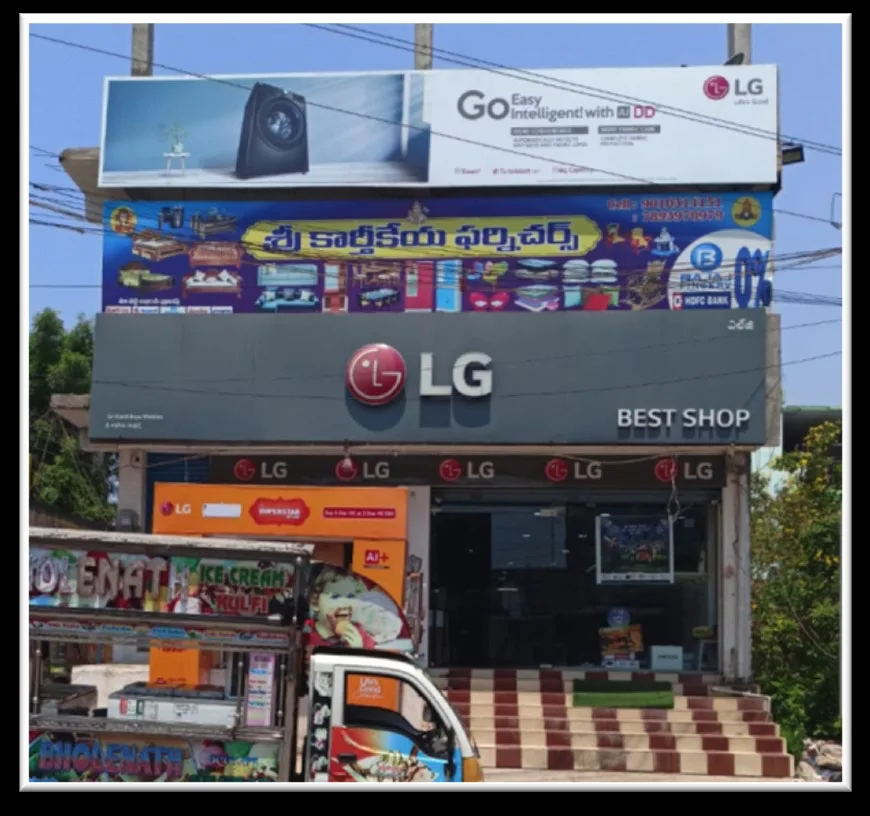 Led Lg Best Shop — work by Shristi Advertising, Tirupati